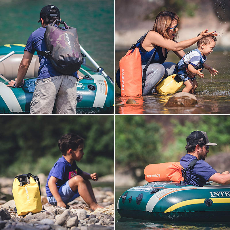 Load image into Gallery viewer, ROCKBROS Waterproof Dry Bag Heavy Durable Beach Backpack 2L 5L 10L 20L 30L Floating Dry Sack
