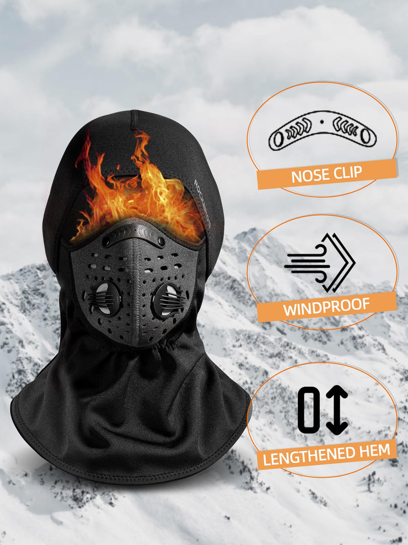 Load image into Gallery viewer, ROCKBROS Ski Mask Balaclava Winter Mask for Men Baclava Cold Weather Thermal
