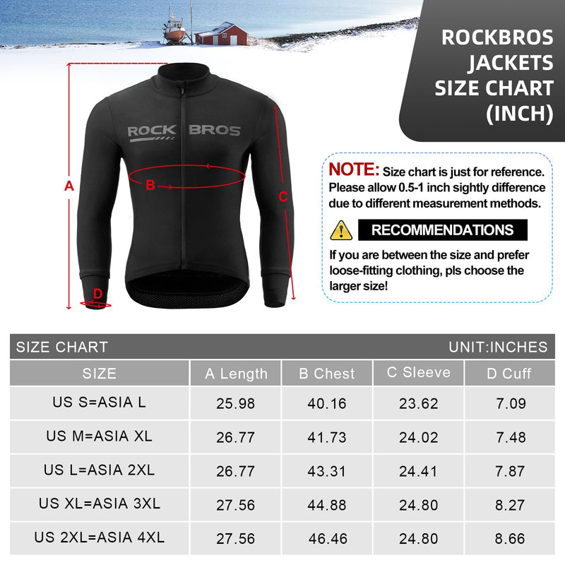 Load image into Gallery viewer, ROCKBROS Men's Long Sleeve Cycling Jersey with full zipper rear pockets perfect fit for outdoor sports
