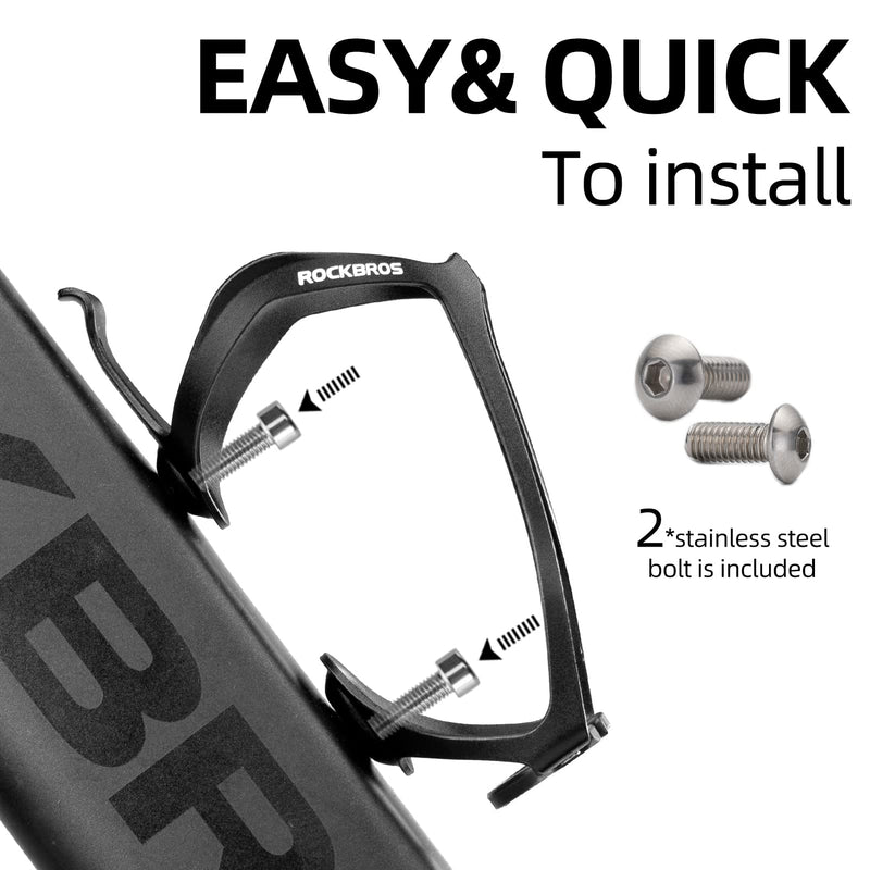 Load image into Gallery viewer, ROCKBROS Lightweight Aluminum Bike Water Bottle Cage Secure Adjustable Holder for Cycling
