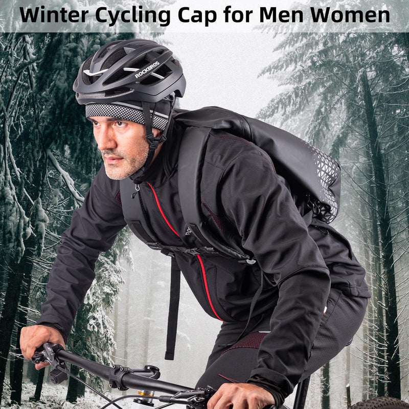 Load image into Gallery viewer, ROCKBROS Thermal Skull Cap Winter Hat for Men  Women, Ear Warmers Helmet Liner
