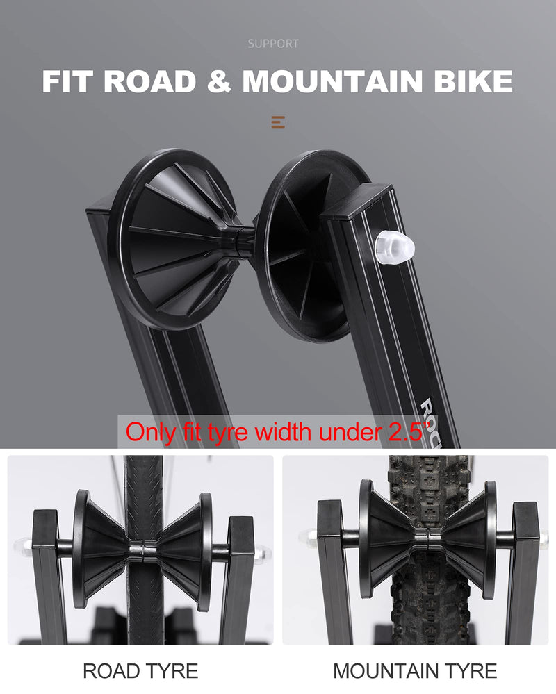 Load image into Gallery viewer, Foldable Alloy Indoor Bike Stand for 20"-29" Wheels
