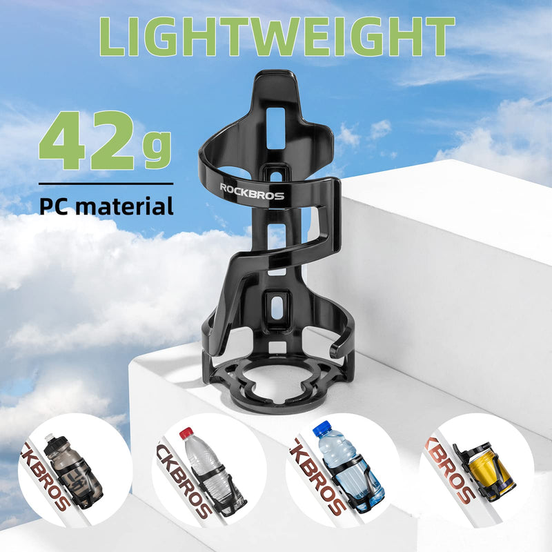 Load image into Gallery viewer, ROCKBROS Lightweight Slide Entry Bike Water Bottle Cage Adjustable Drink Holder
