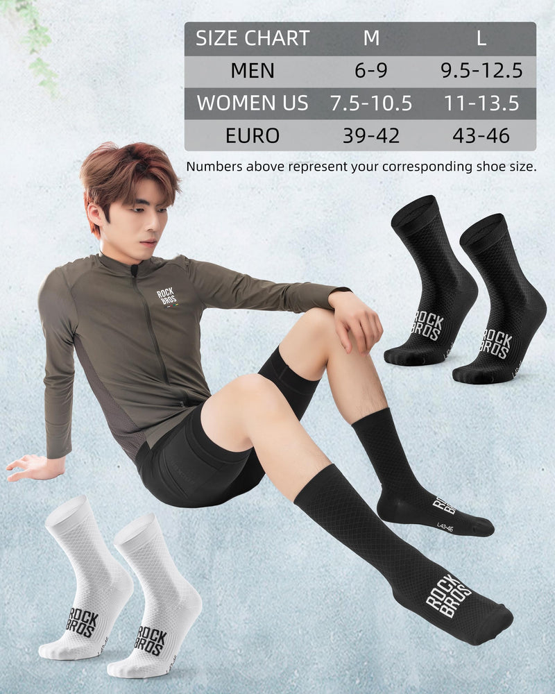 Load image into Gallery viewer, ROCKBROS Road to Sky Cycling Wicking Bike Socks for Men Women

