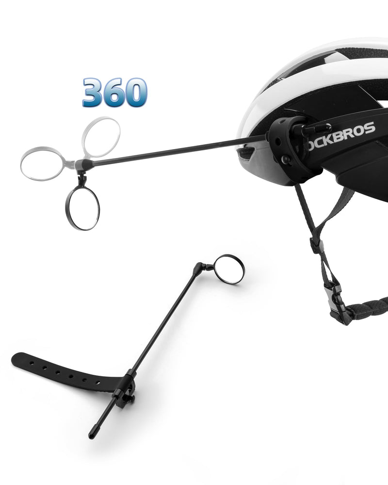 Load image into Gallery viewer, ROCKBROS Bike Helmet Mirror Detachable Fixing Way ycling Mirror
