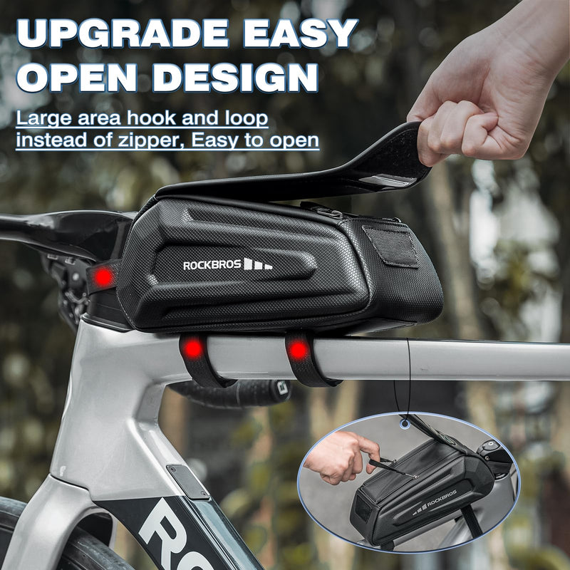 Load image into Gallery viewer, ROCKBROS Bike Bag Under 6.8” Bicycle Accessories Pouch, EVA Waterproof
