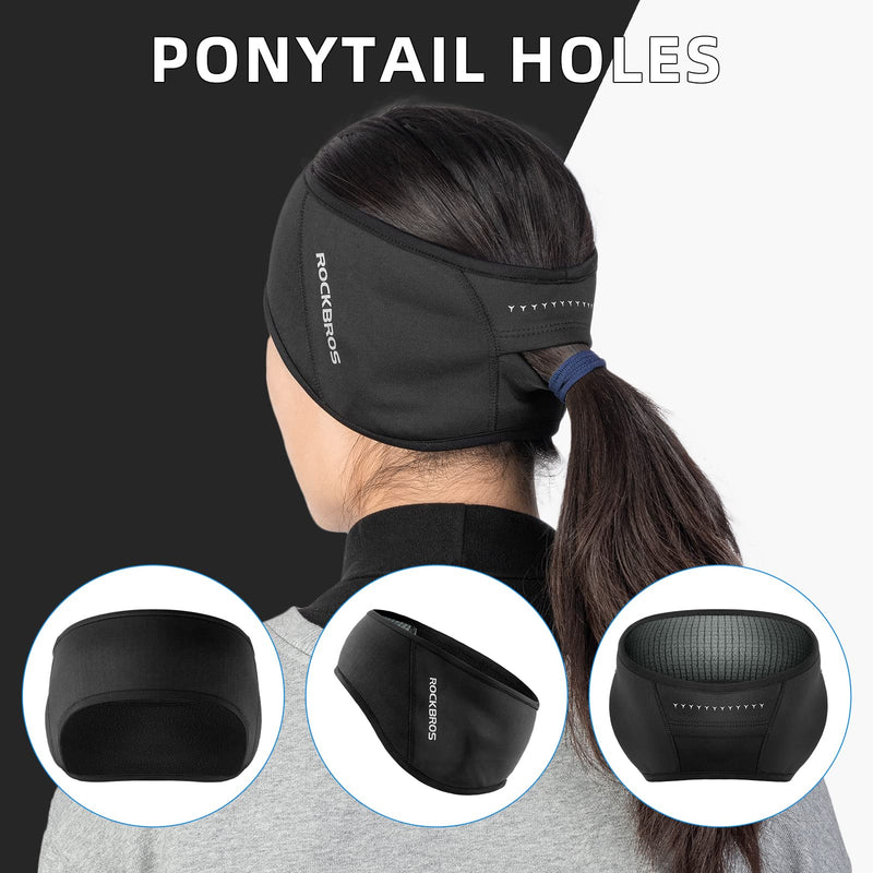 Load image into Gallery viewer, ROCKBROS Fleece Ear Warmers Headband for Men &amp; Women, Warm Ear Cover
