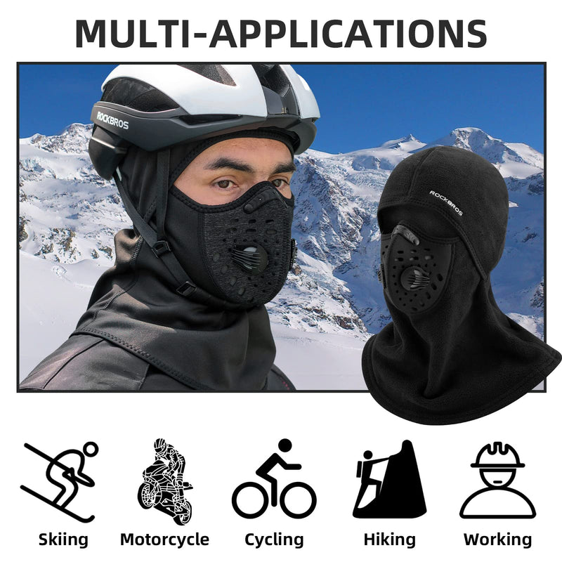Load image into Gallery viewer, ROCKBROS Ski Mask Balaclava Winter Mask for Men Baclava Cold Weather Thermal
