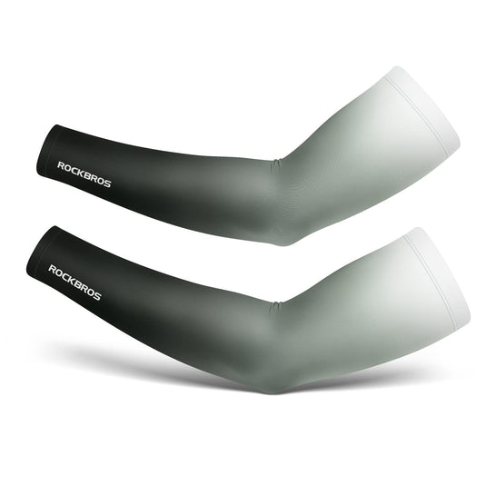 ROCKBROS Sun Protection Arm Sleeves Cooling for Running Golf Fishing Cycling