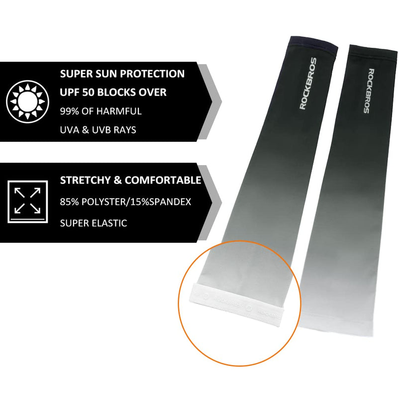 Load image into Gallery viewer, ROCKBROS Sun Protection Arm Sleeves Cooling for Running Golf Fishing Cycling
