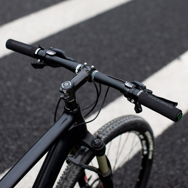 Load image into Gallery viewer, ROCKBROS Bike Grips Foam Single Lock on Bicycle  Soft Comfortable Non-Slip Bike Handle Grips
