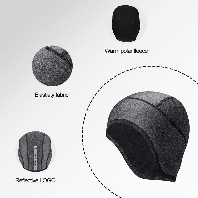 Load image into Gallery viewer, ROCKBROS Skull Cap Thermal Helmet Liner for Men Women Moisture Wicking Fits Under Helmets
