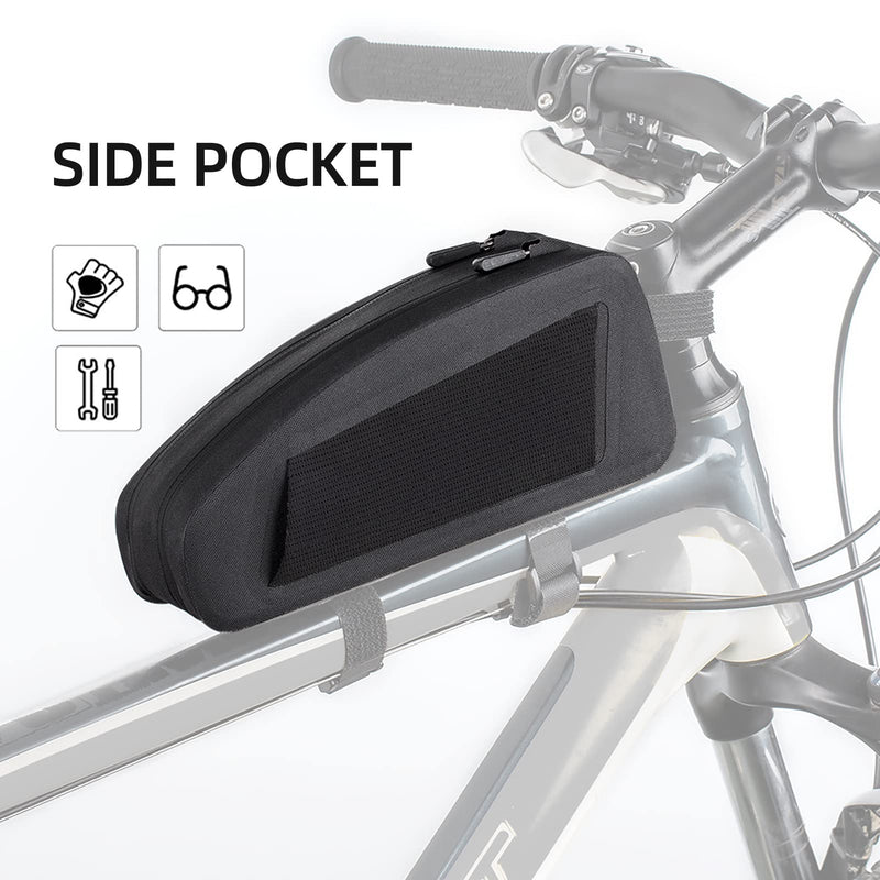 Load image into Gallery viewer, ROCKBROS Bike Bag Top Tube Bike Frame Bag Waterproof Two Zipper Pockets

