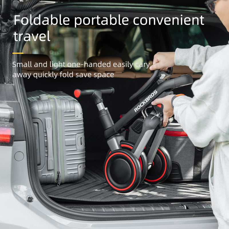 Load image into Gallery viewer, Kids 3 in 1 Tricycle Adjustable Seat Removable Pedals Toddler Ride On Bike
