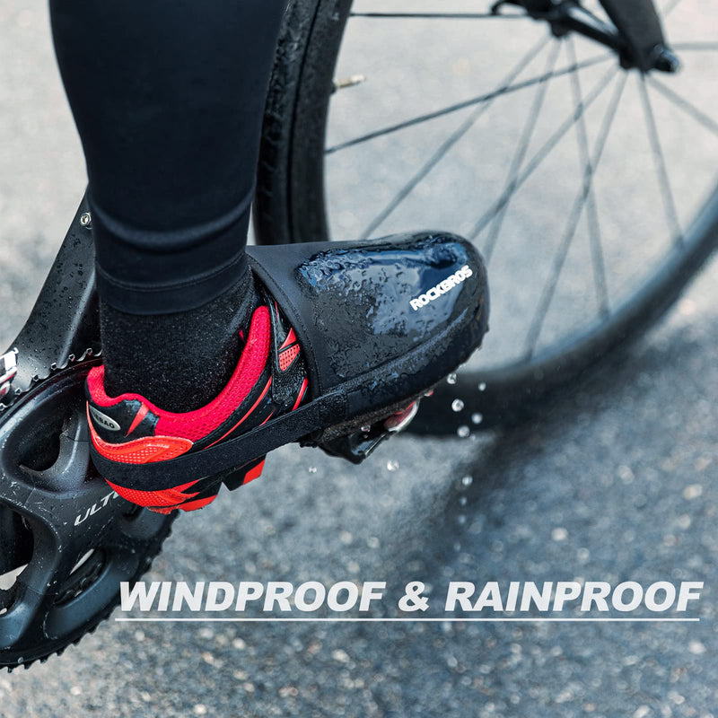 Load image into Gallery viewer, ROCKBROS Cycling Shoe Toe Covers Thermal Kevlar Bike Overshoes for Men Women
