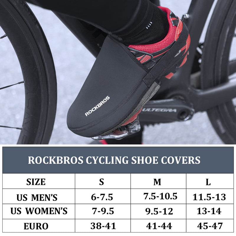 Load image into Gallery viewer, ROCKBROS Cycling Shoe Toe Covers Thermal Kevlar Bike Overshoes for Men Women
