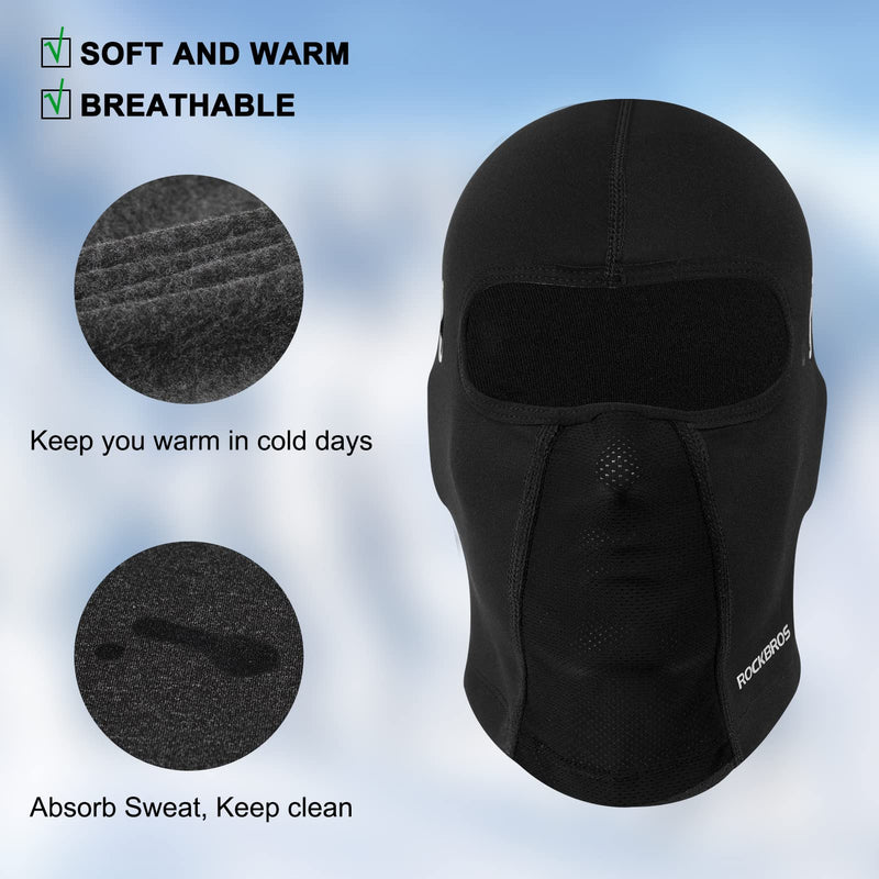 Load image into Gallery viewer, ROCKBROS Winter Balaclava Ski Mask with Glasses Holes for Men Women
