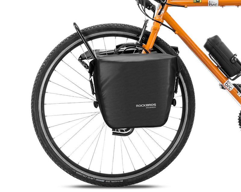 Load image into Gallery viewer, ROCKBROS Front Roller Panniers Bag Sturdy with Handle Shoulder Strap 1 Pair
