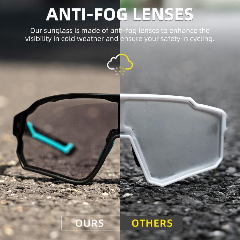 Load image into Gallery viewer, Thickened PC Lens Photochromic Sunglasses (UV400)
