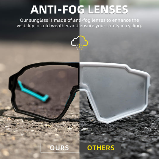 Thickened PC Lens Photochromic Sunglasses (UV400)