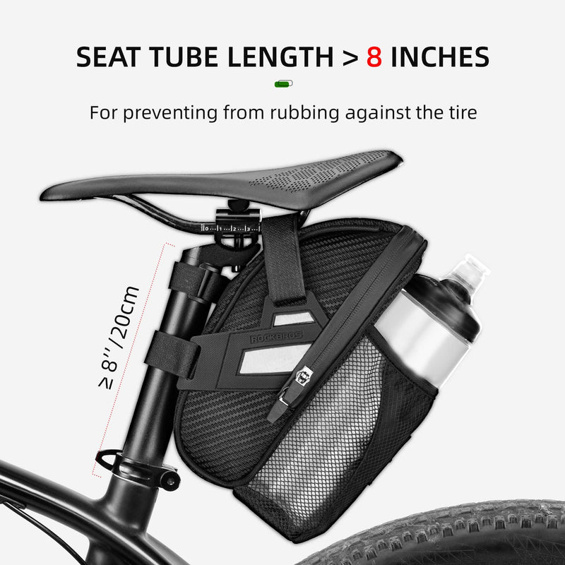 Load image into Gallery viewer, Waterproof Bike Saddle Bag with Bottle Holder
