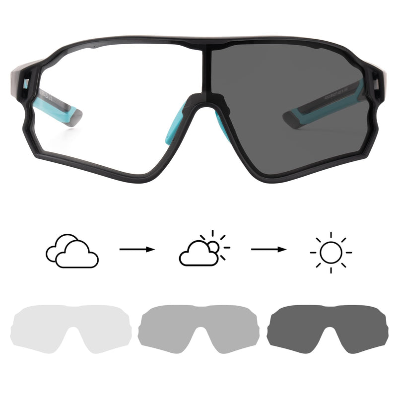 Load image into Gallery viewer, Thickened PC Lens Photochromic Sunglasses (UV400)
