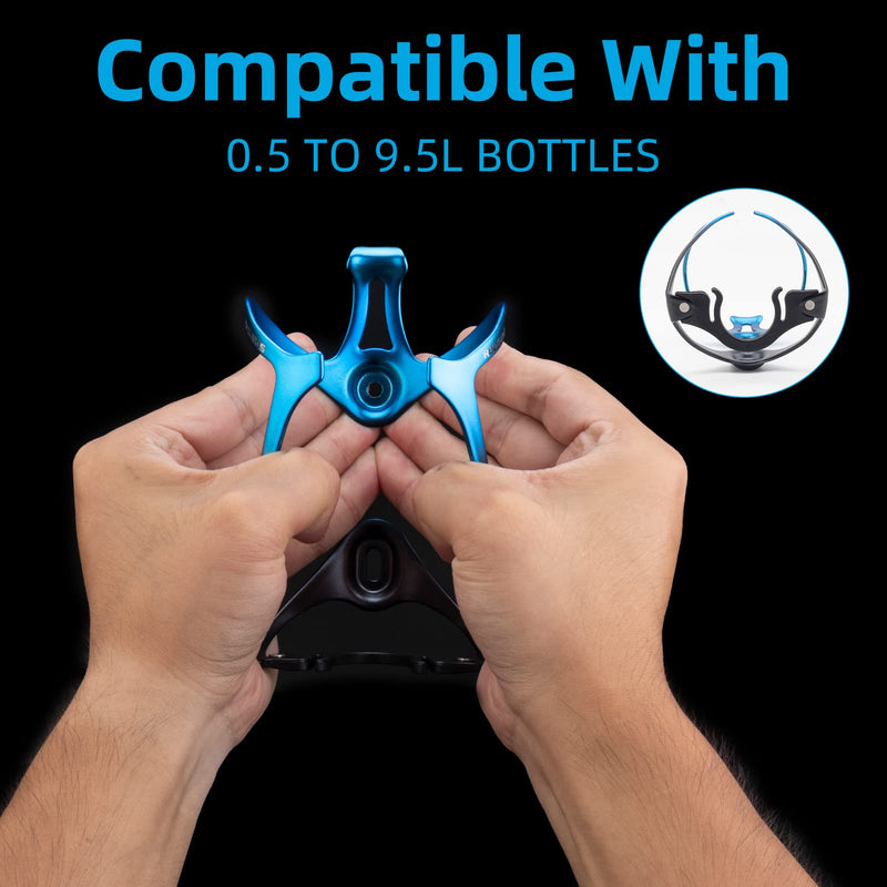 Load image into Gallery viewer, ROCKBROS Lightweight Aluminum Bike Water Bottle Cage Secure Adjustable Holder for Cycling
