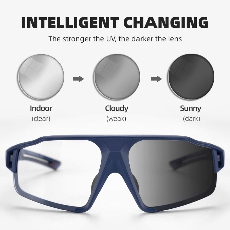 Load image into Gallery viewer, Adaptive Photochromic Cycling Sunglasses (UV400 Lens)
