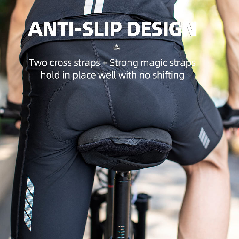 Load image into Gallery viewer, ROCKBROS Gel Bike Seat Cushion Padded Narrow Cover for Peloton Spin Bikes
