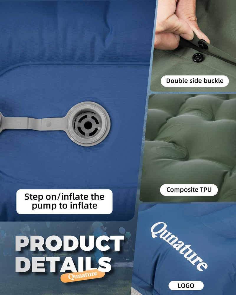 Load image into Gallery viewer, Qunature Camping Mattress Sleeping Pad for Outdoor Camping Ultra-light

