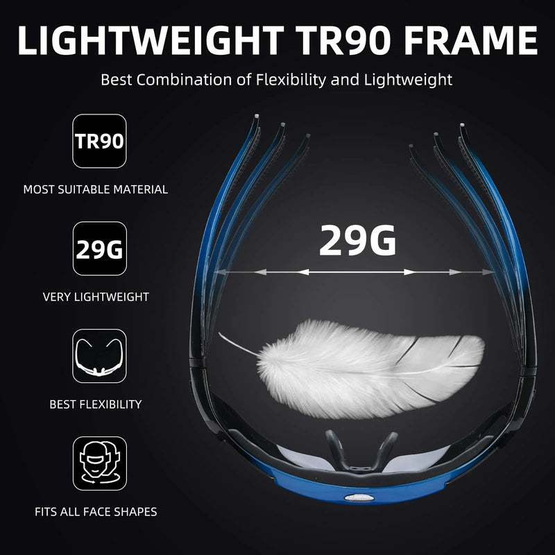 Load image into Gallery viewer, Polarized Sports Sunglasses for Cycling
