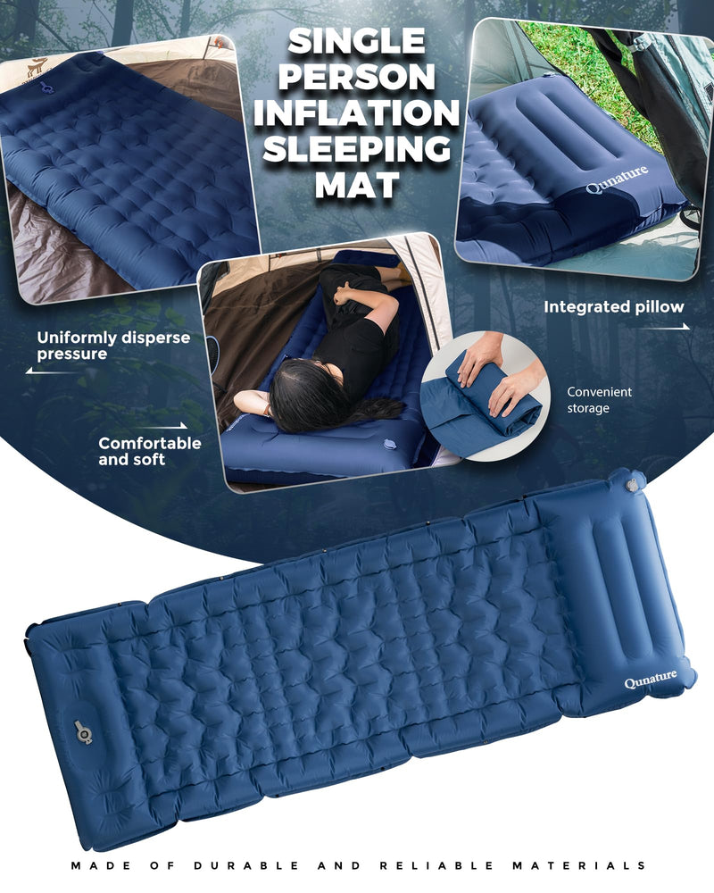 Load image into Gallery viewer, Qunature Camping Mattress Sleeping Pad for Outdoor Camping Ultra-light
