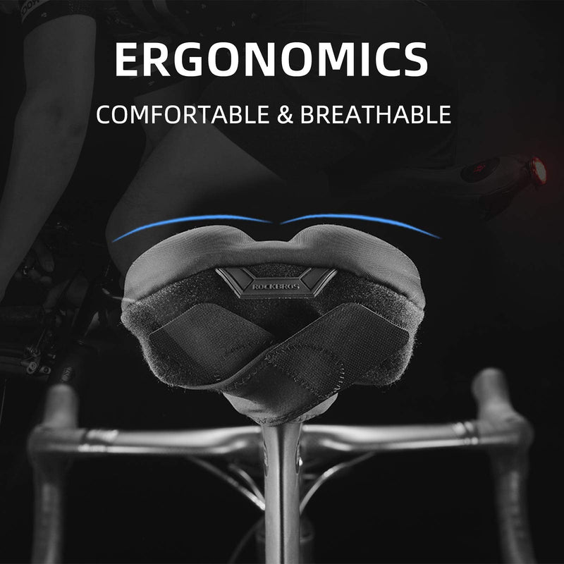 Load image into Gallery viewer, ROCKBROS Gel Bike Seat Cushion Padded Narrow Cover for Peloton Spin Bikes
