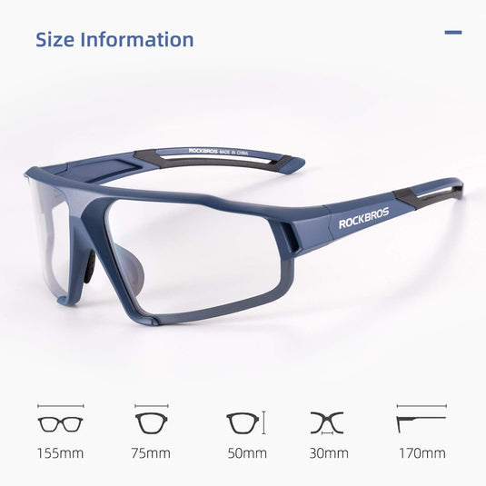 Adaptive Photochromic Cycling Sunglasses (UV400 Lens)