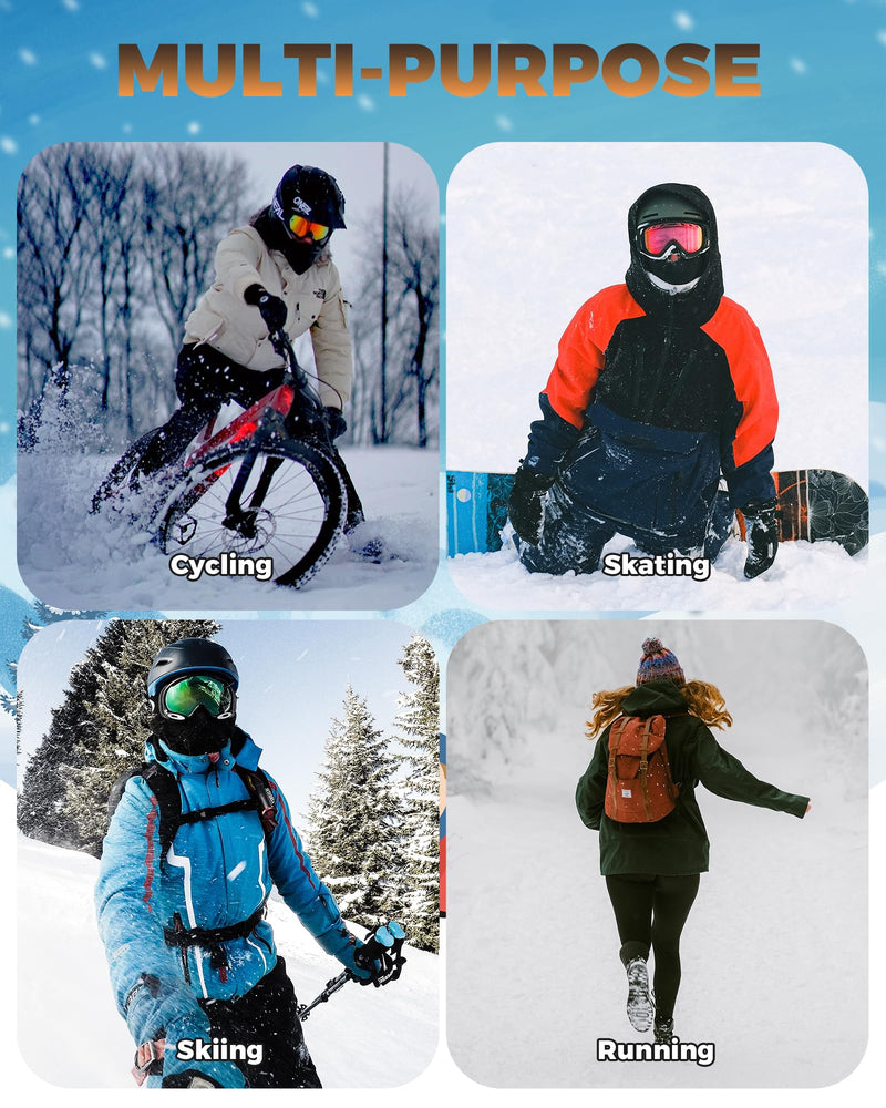 Load image into Gallery viewer, ROCKBROS Windproof Winter Balaclava Ski Mask for Kids
