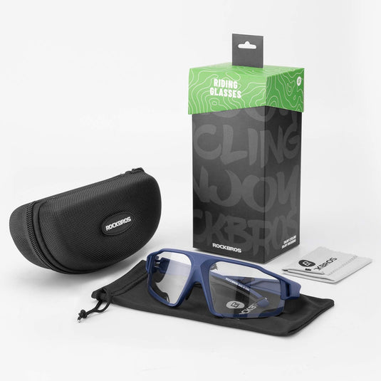 Adaptive Photochromic Cycling Sunglasses (UV400 Lens)