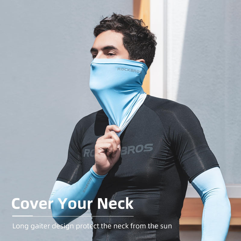 Load image into Gallery viewer, ROCKBROS Cooling Neck Gaiter Face Mask Fishing Scarf Face Cover for Men Women
