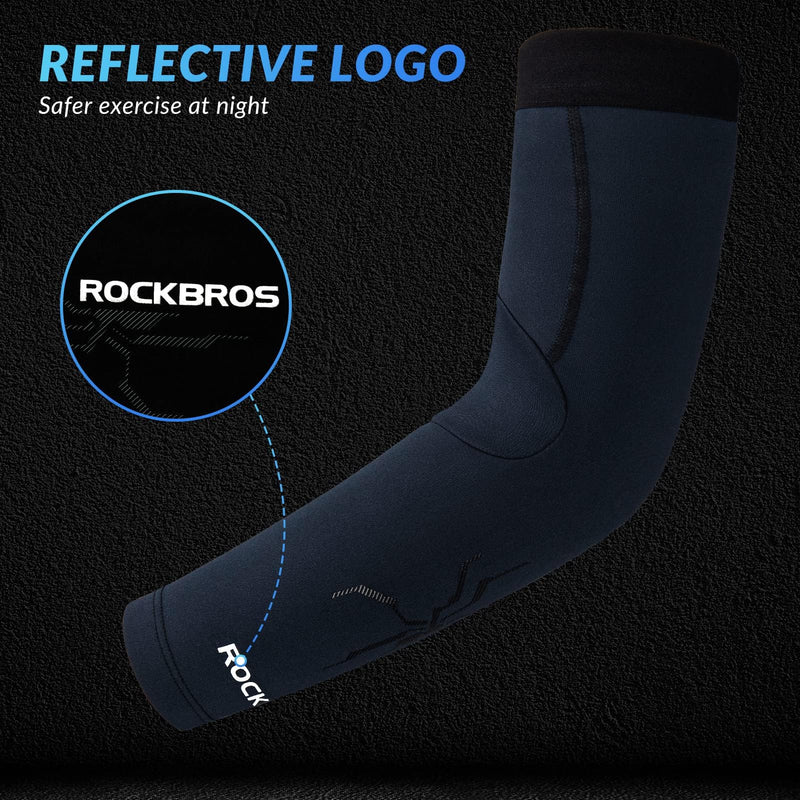 Load image into Gallery viewer, ROCKBROS Arm Sleeves Cycling Arm Warmers with Ultimate Warmth Moisture-Wicking Flexible
