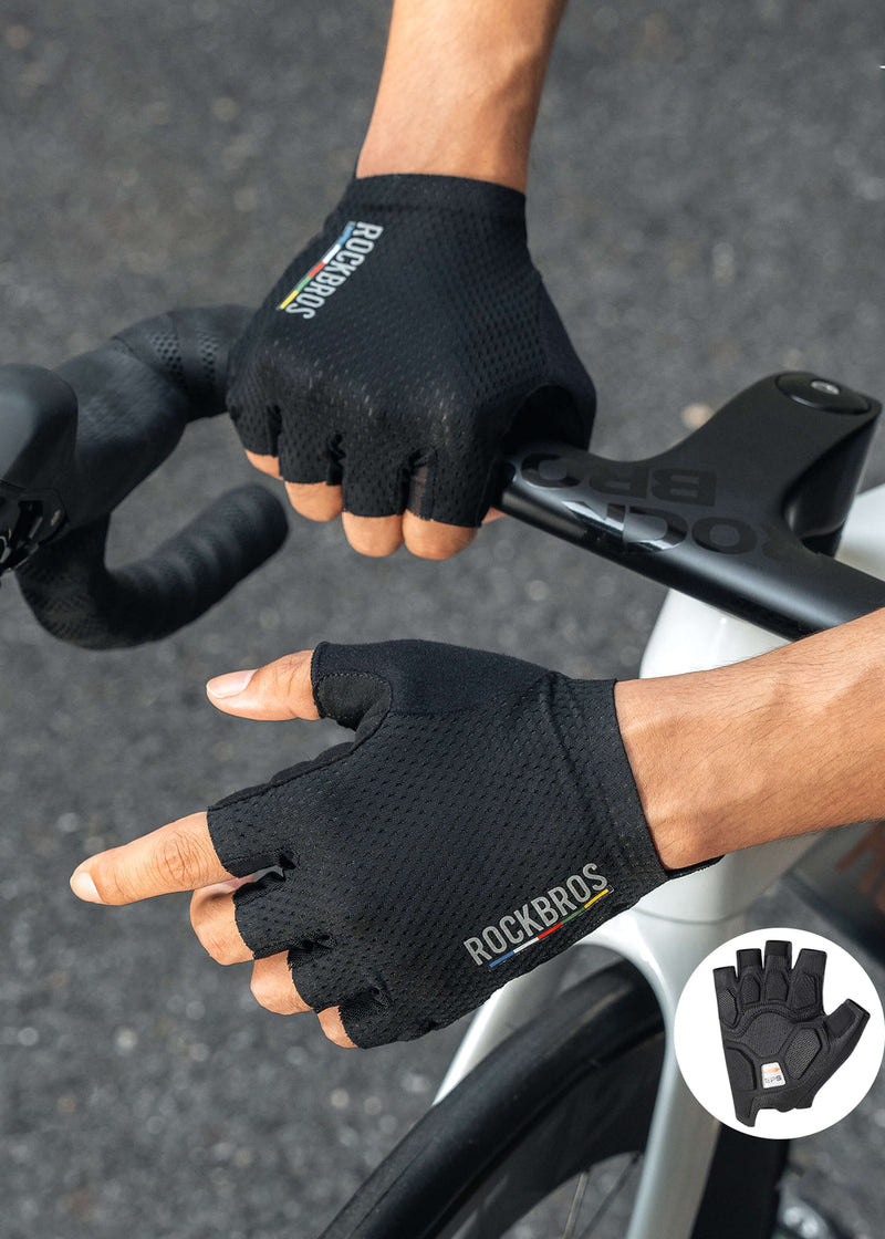 Load image into Gallery viewer, Breathable Anti-Slip Half Finger Cycling Gloves | ROAD TO SKY
