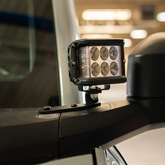 Cali Raised LED Ditch Light Mount Kit For 2021+ Ford Bronco