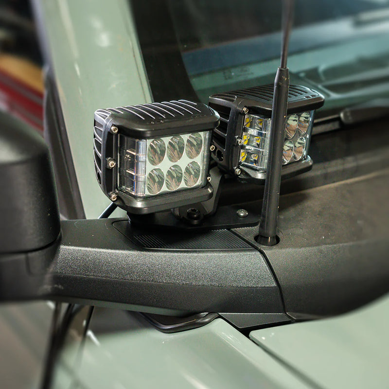 Load image into Gallery viewer, Cali Raised LED Ditch Light Mount Kit For 2021+ Ford Bronco

