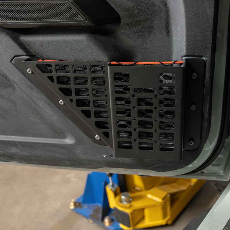 Load image into Gallery viewer, Front Door MOLLE Basket Fits 22+ Ford Bronco Raptor
