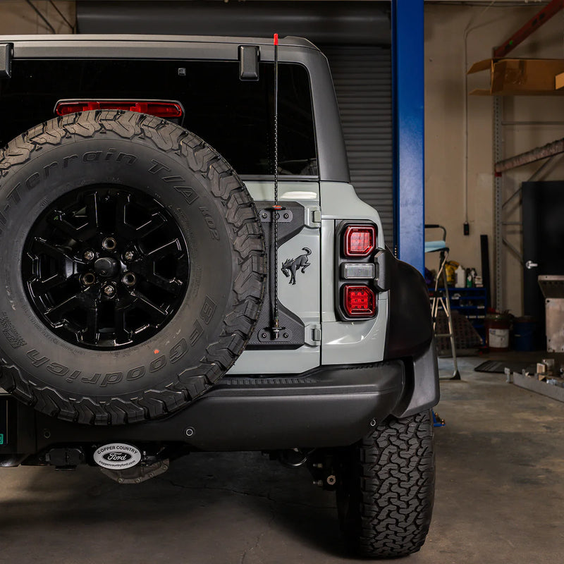 Load image into Gallery viewer, Cali Raised LED Rear Antenna Mount For 2021+ Ford Bronco Raptor
