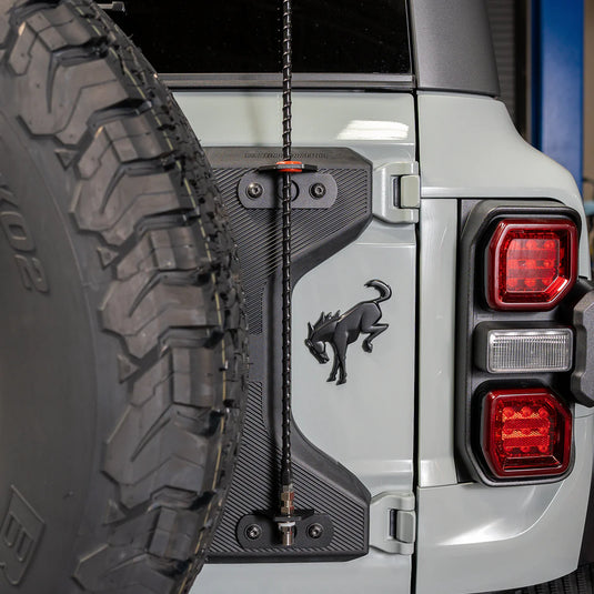 Cali Raised LED Rear Antenna Mount For 2021+ Ford Bronco Raptor
