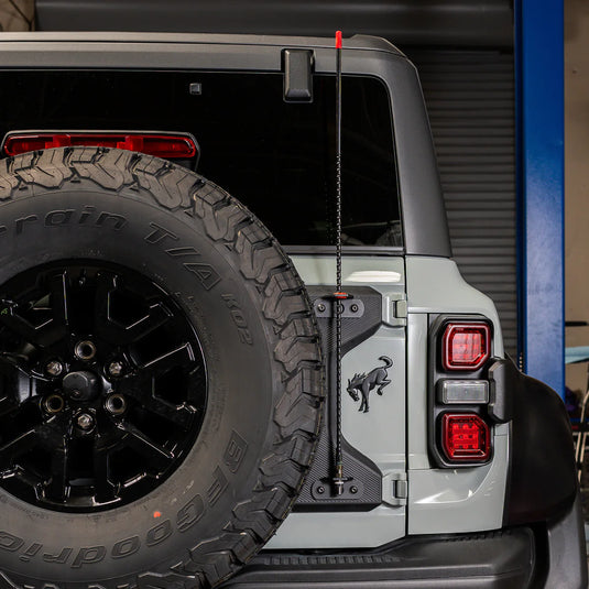 Cali Raised LED Rear Antenna Mount For 2021+ Ford Bronco Raptor