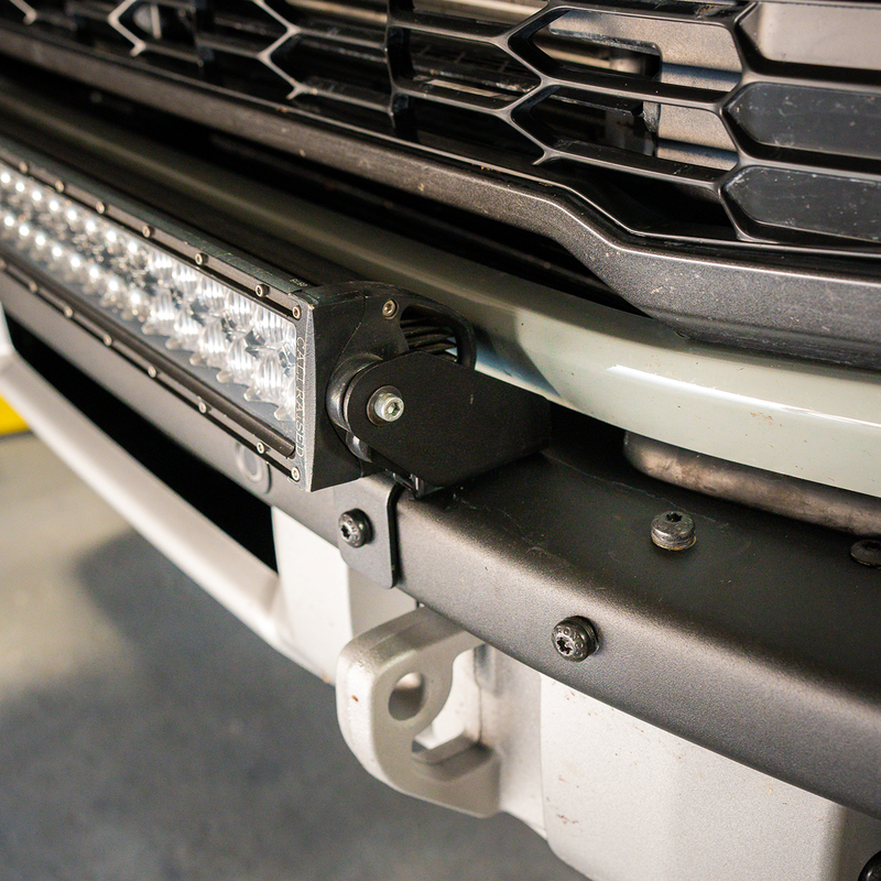 Load image into Gallery viewer, Bumper Light Bar Mount Fits 2021+ Ford Bronco Raptor
