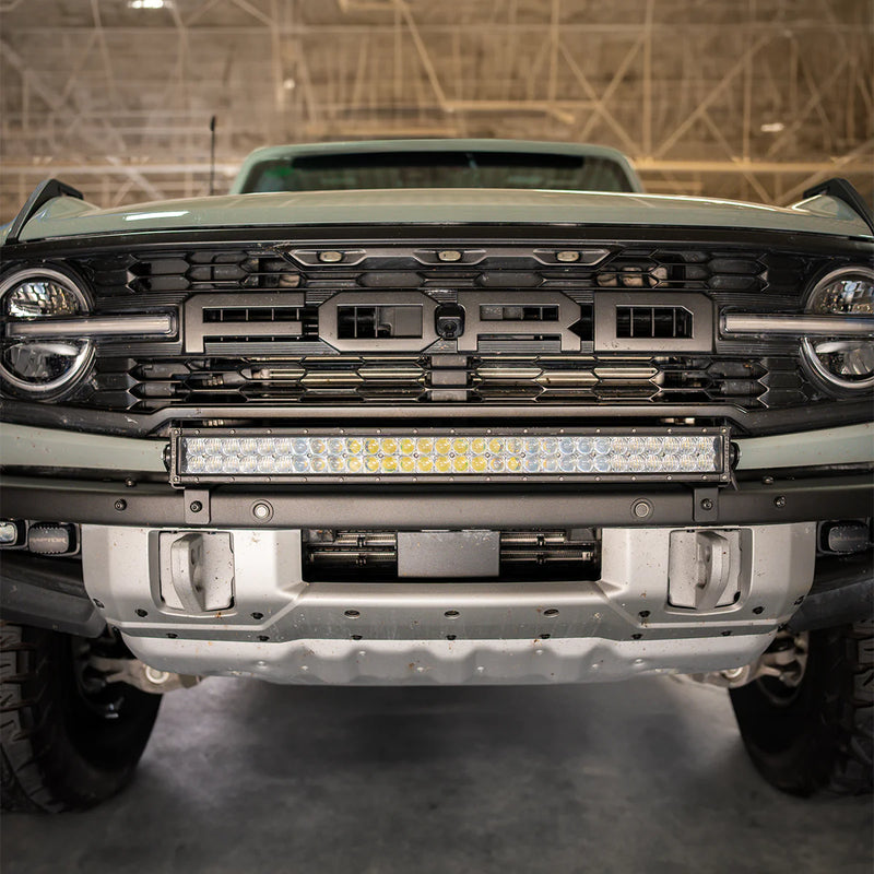 Load image into Gallery viewer, Cali Raised LED Bumper Light Bar Mount For 2021+ Ford Bronco Raptor
