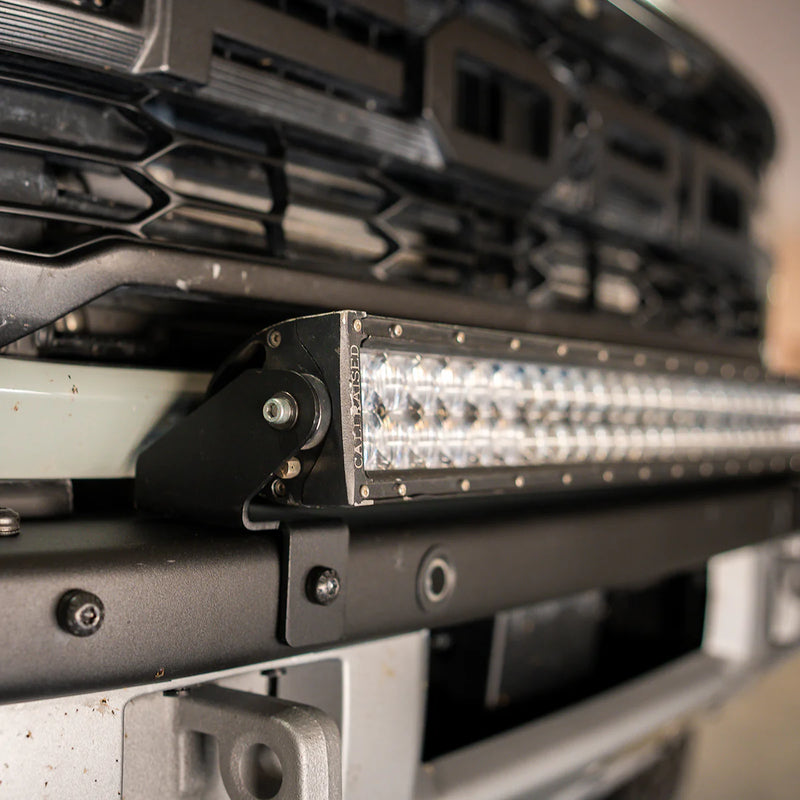 Load image into Gallery viewer, Cali Raised LED Bumper Light Bar Mounting Kit For 2021+ Ford Bronco Raptor
