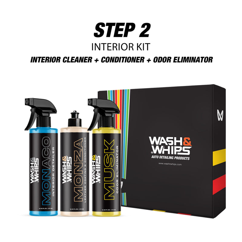 Load image into Gallery viewer, WASH&amp;WHIPS 3-Step Car Care System
