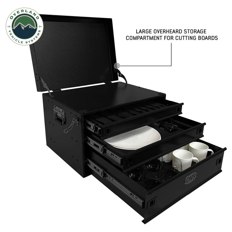 Load image into Gallery viewer, Overland Vehicle Systems CP Duty 39 Piece Glamping Kitchen System
